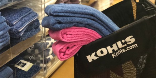Kohl’s Big One Bath Towels Only $3 (Perfect for College-Bound Kids!)