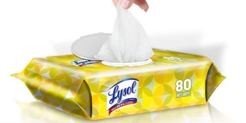 Amazon: Lysol Handi-Pack Wipes 320 Count Just $10.07