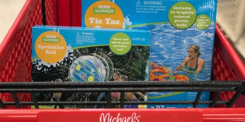 Large Pool Floats & Games Only $6 at Michaels + More