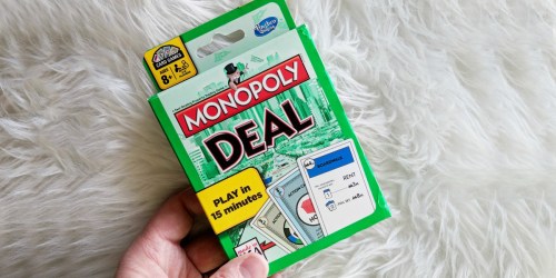 Monopoly Deal Card Game Only $2.99 on Amazon (Play in Just 15 Minutes!)