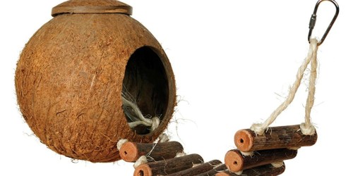 Naturals Coco Hideaway with Ladder Bird Toy Only $4.50 (Ships w/ $25 Amazon Order)