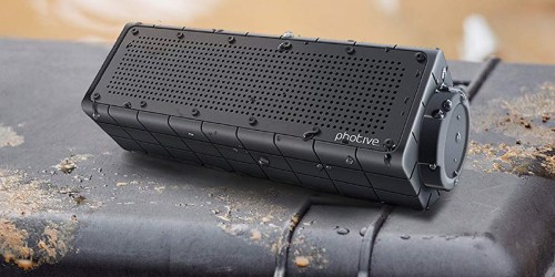 Amazon: Photive Hydra Portable Waterproof Bluetooth Speaker Only $23 (Regularly $80)