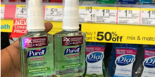Over 50% Off Purell Hand Sanitizer at Walgreens