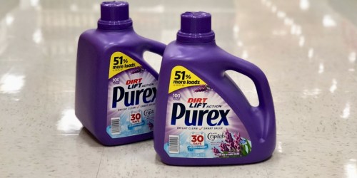 Purex Laundry Detergent 150 Ounce Just $3.89 After Cash Back at Target + More
