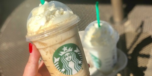 50% Off Starbucks Frappuccino Blended Beverage (August 2nd)