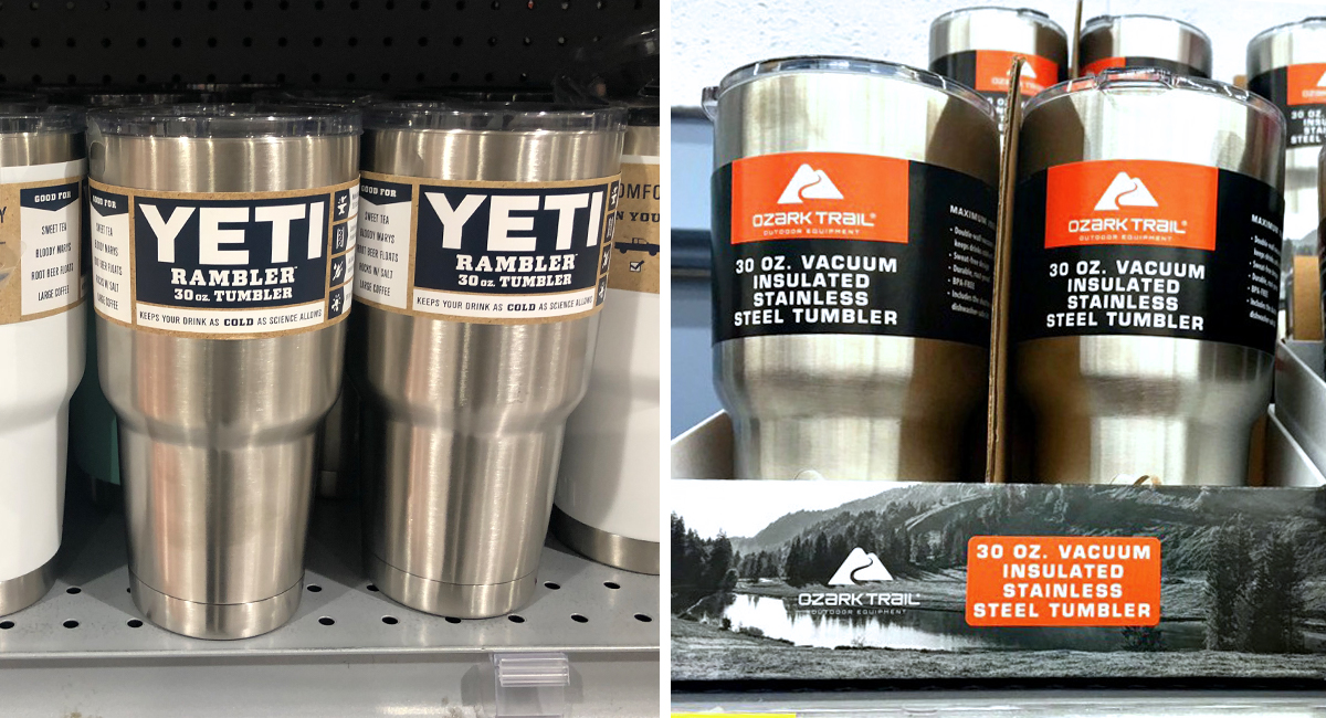 yeti vs ozark trail comparison — 30oz tumblers