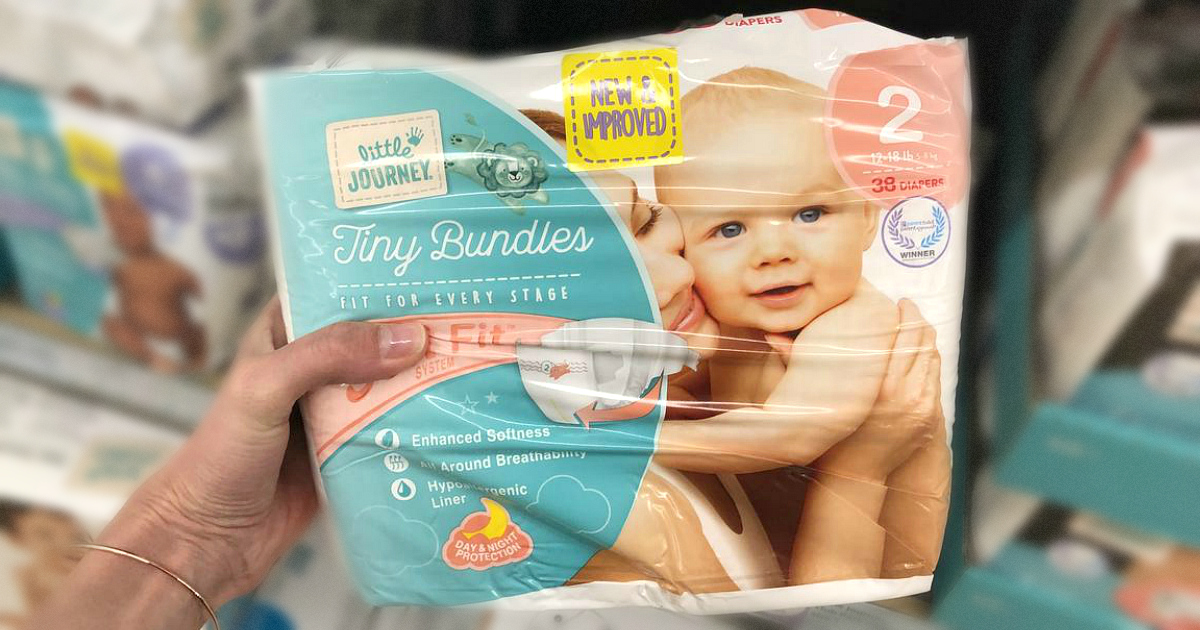 These ALDI Little Journey diapers are a great baby deal