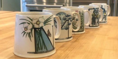 Anthropologie Animal Alphabet Monogram Mugs Only $5 Shipped