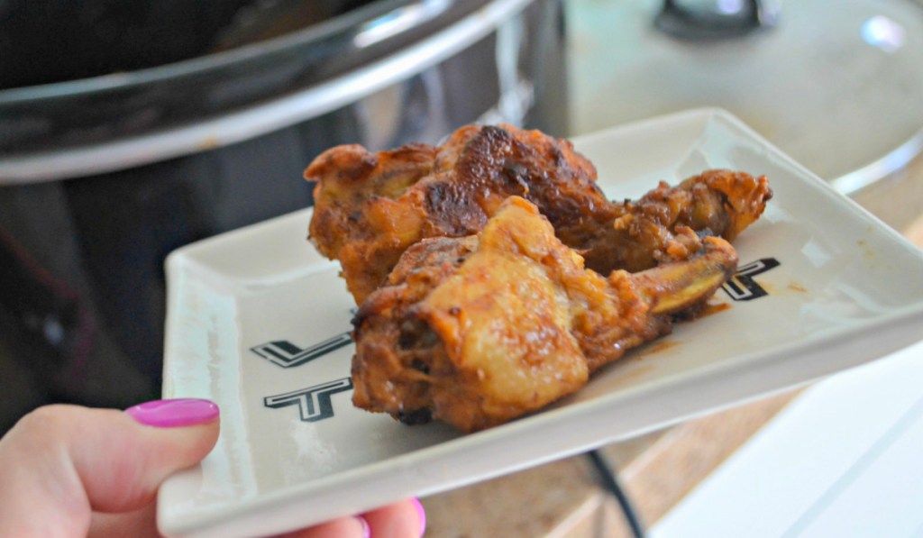 chicken wings on plate
