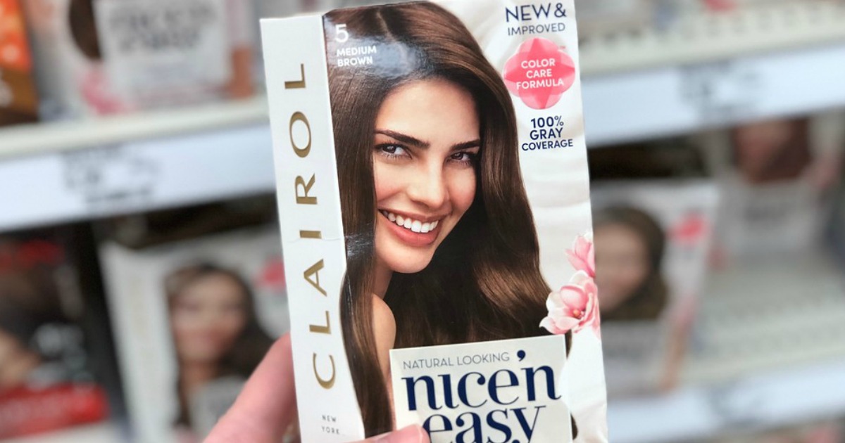 Clairol nice n easy hair color