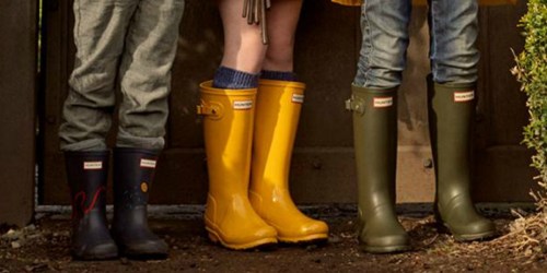 Hunter Women’s Original Tall Rain Boots Only $60 Shipped (Regularly $150) + More