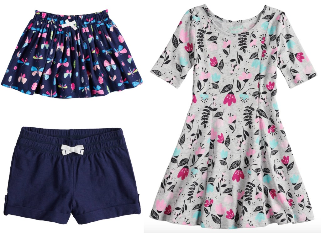 kohls back to school girl dresses