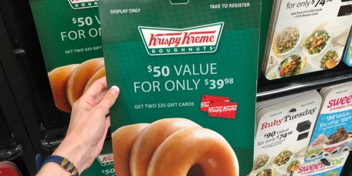 $50 Worth of Krispy Kreme Gift Cards Just $37.50 Shipped on SamsClub.com