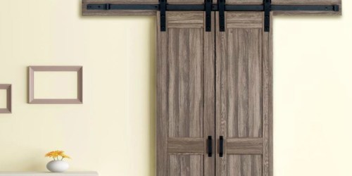 Lowe’s: Barn Door Kits w/ Hardware Just $199 (Regularly $379) – Includes Door, Track & Handle