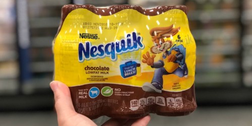 Nesquik Chocolate Milk 6-Pack Just $3.84 at Target