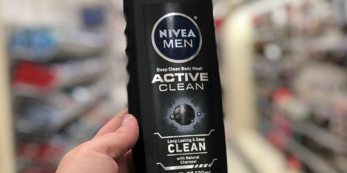 Amazon: Nivea Men Active Clean Body Wash 3-Pack Only $7.44 Shipped (Just $2.48 Each)