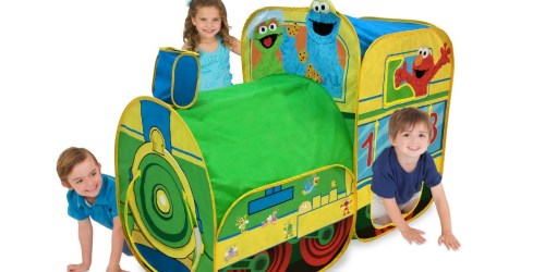 Walmart.com: Playhut Sesame Street Express Train Play Tent Only $14.98 (Regularly $30)