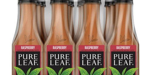 Amazon: Pure Leaf Raspberry Iced Tea 12 Pack Just $7.47 Shipped (Only 62¢ Per Bottle)