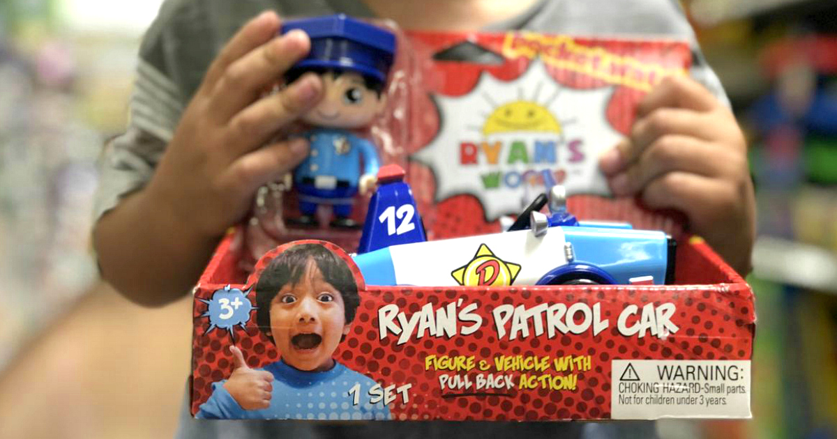 walmart black friday 2018 store changes include an expanded assortment of toys like this Ryan's World patrol car