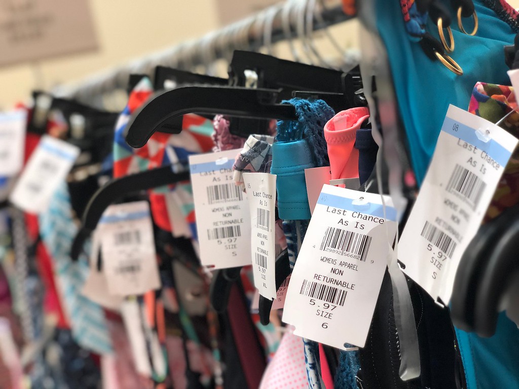  nordstroms last-chance store deals, tips, and tricks – close up of tags on clothing items