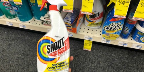 Shout & Windex as Low as $1.50 Each After CVS Rewards + More