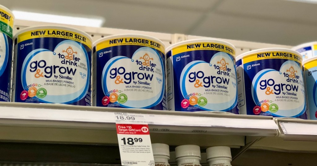 similac go grow toddler formula powder 24oz in target store