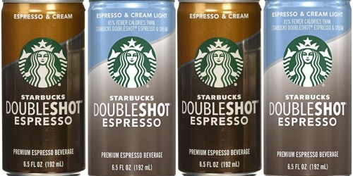 Amazon: Starbucks Doubleshot Espresso 12-Pack Only $10.12 Shipped (Just 85¢ Per Can)