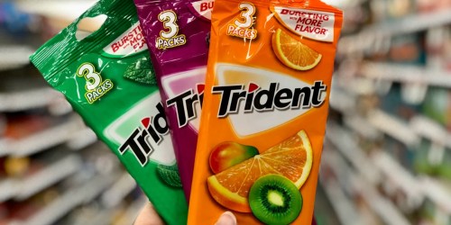 50% Off Trident Gum 3-Packs at Target (Just Use Your Phone)