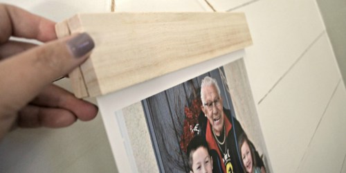 Wood Hanger Photo Prints Only $7.50 (Regularly $30) w/ Free Store Pickup at Walgreens