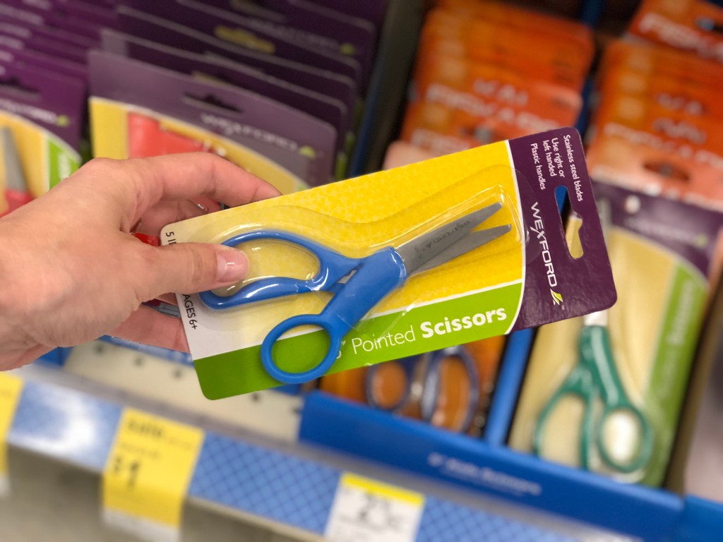 hand holding Wexford scissors