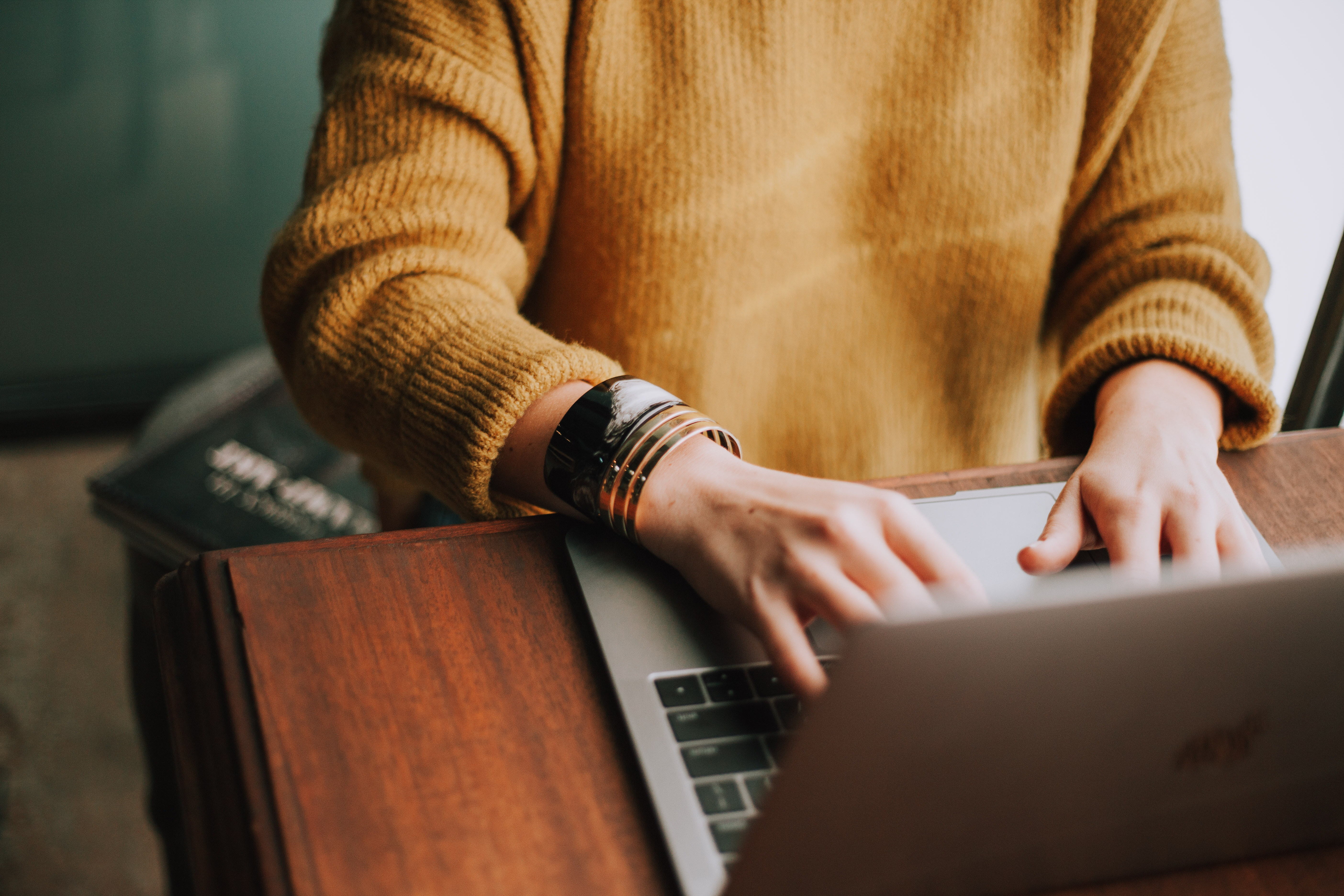 Amazon is hiring seasonal remote employees to work from home - Pictured here, someone using a laptop