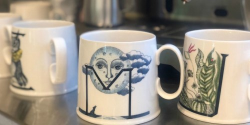 Anthropologie Animal Alphabet Monogram Mugs Only $5 Shipped