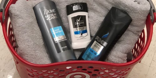 Save on AXE, Degree & Dove Men+Care at Target Using Just Your Phone