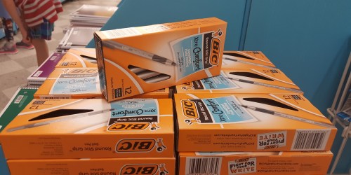 BIC Xtra Comfort Pens 12-Count Box Just 97¢ Shipped on Staples.com