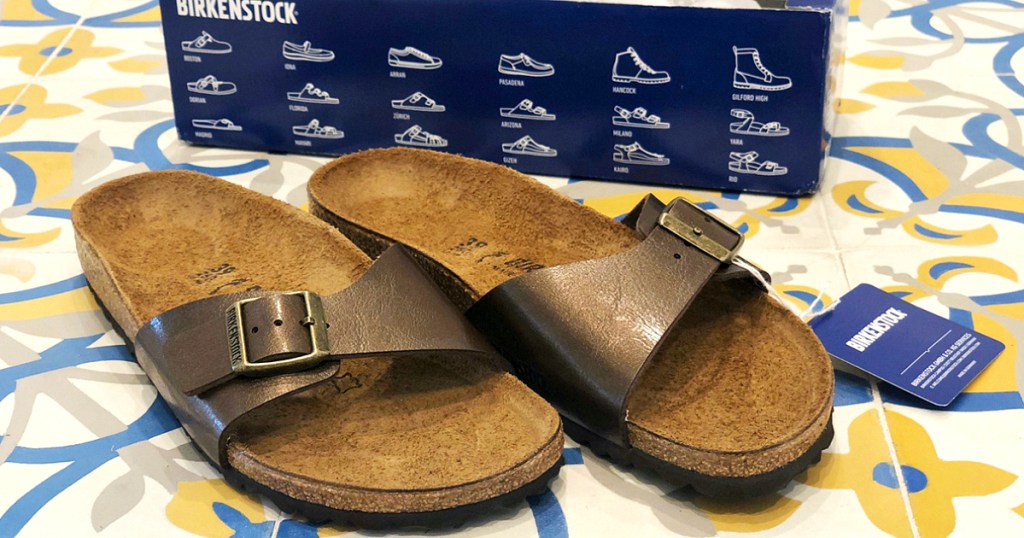 enter to win a pair of Birkenstock sandals like these!