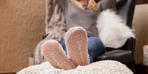 Dearfoams Slipper Socks Only $6 Shipped (Regularly $18) + More