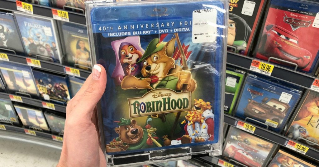 Disney Robin Hood Blu-ray DVD