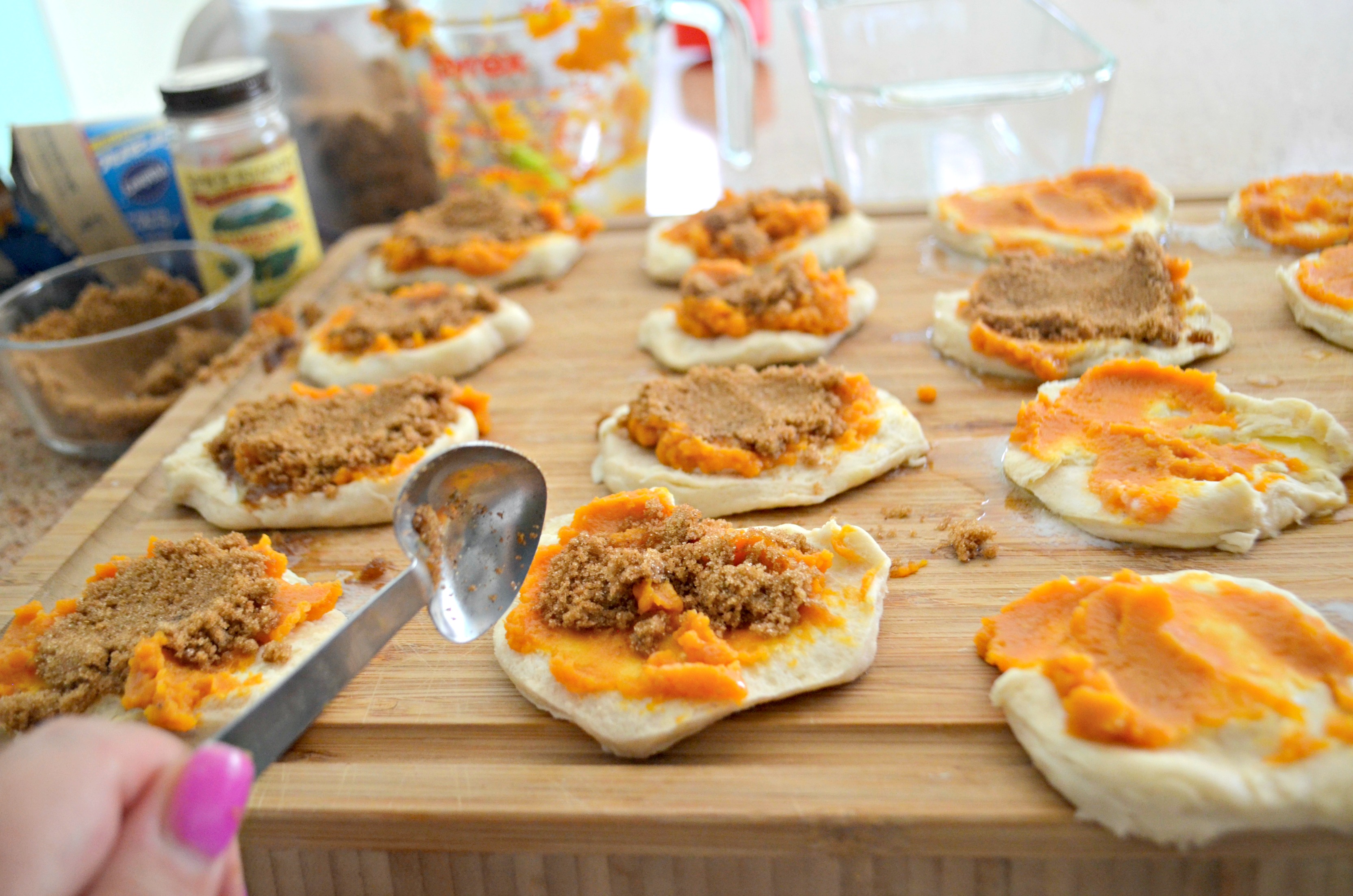 DIY Pull Apart Pumpkin Loaf 