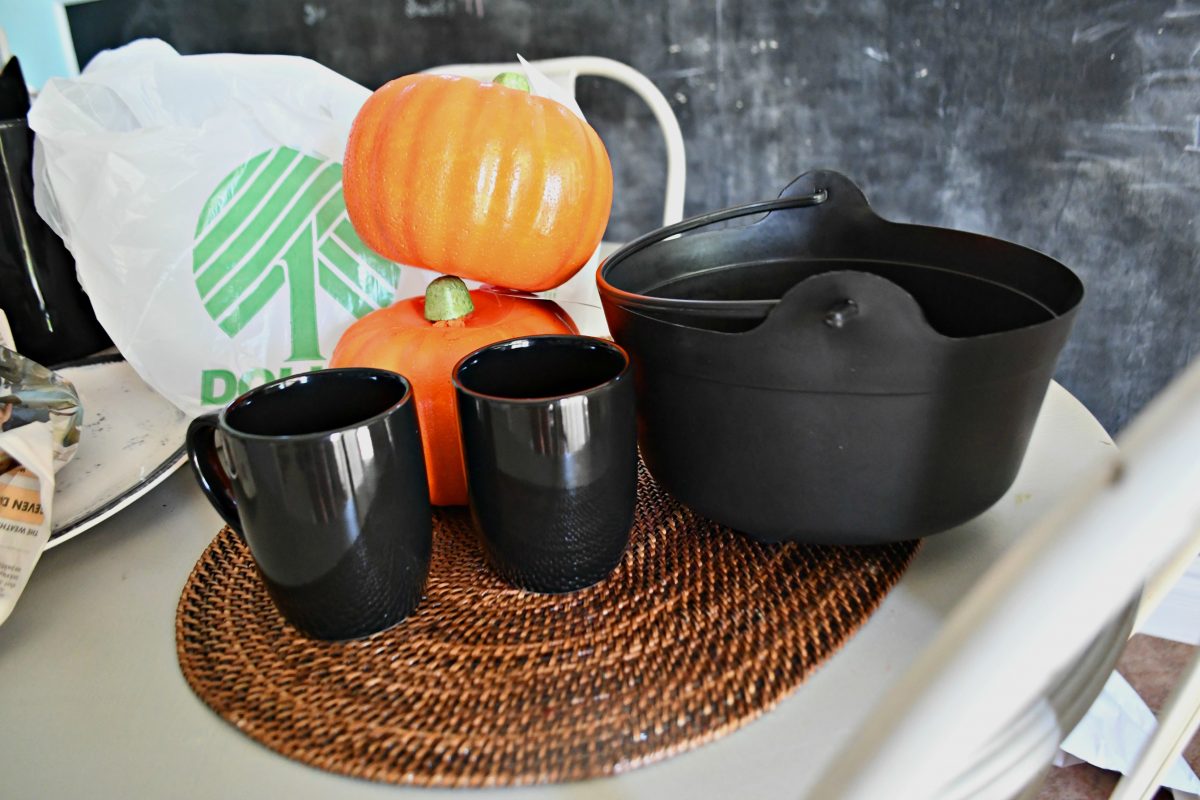 DIY Rae Dunn Inspired Halloween Decor - Dollar Tree finds