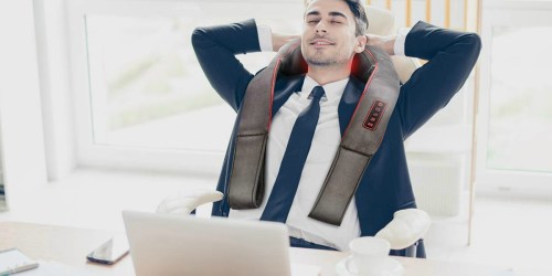 Amazon: ELLESYE Neck & Back Massager Only $37.99 Shipped