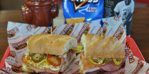 Free Firehouse Sub Sandwich When You Buy Sub, Chips & Drink