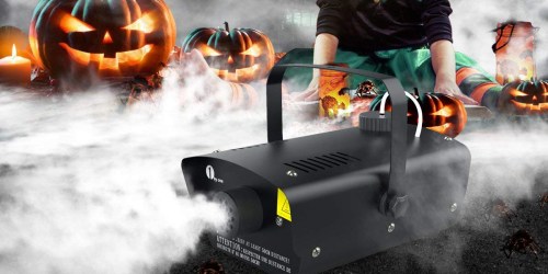 Amazon: Remote Controlled Fog Machine Only $30 Shipped (Great For Halloween)
