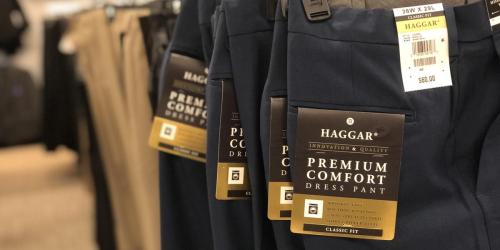 Up to 80% Off Men’s Dress Pants at Macy’s (Alfani, Haggar & More)