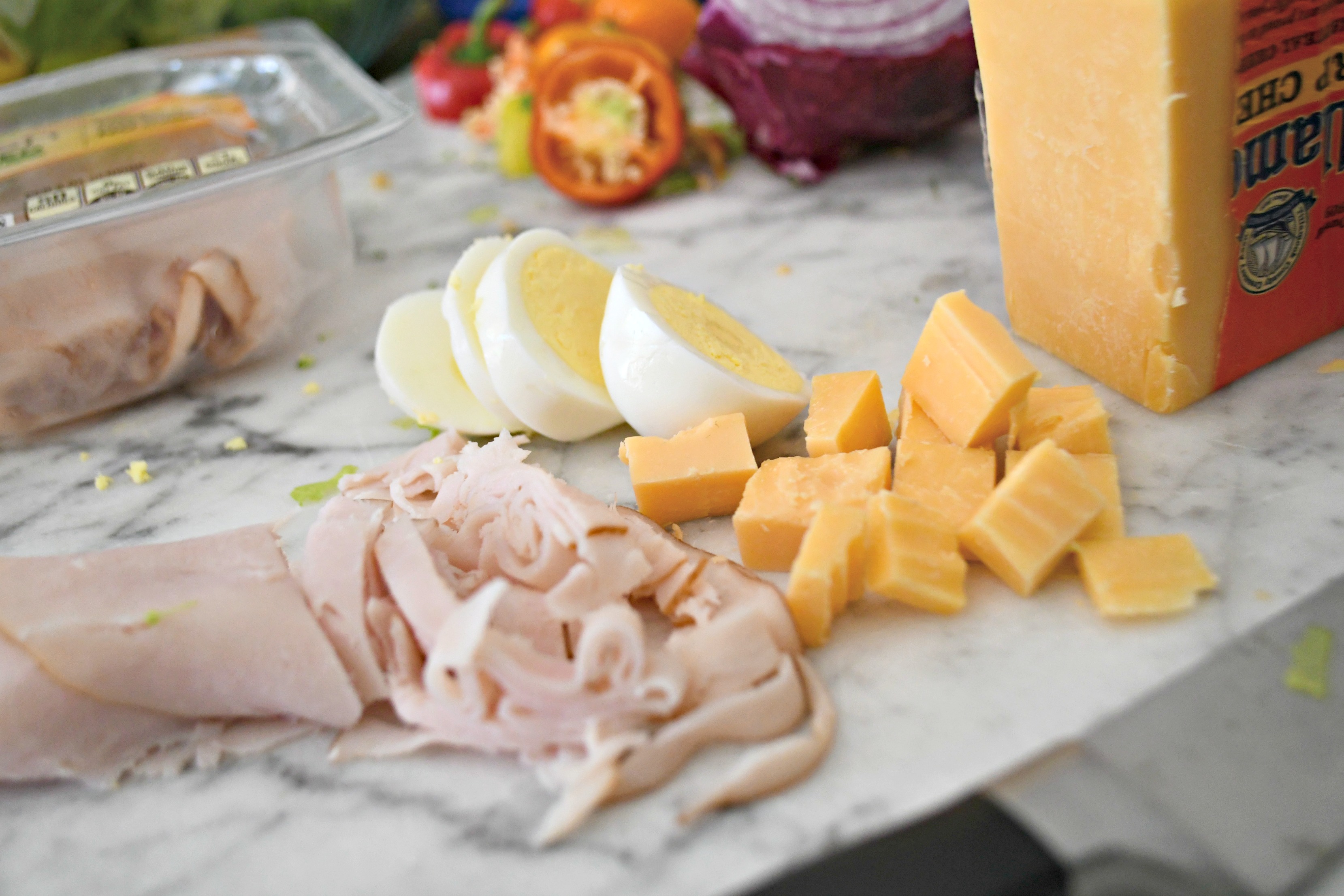 Weekly Sunday Salad Prep and my favorite dressing recipe -- Salad toppings