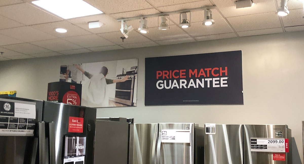 The best ways to shop and save with these jcpenney shopping tips — price match guarantee sign