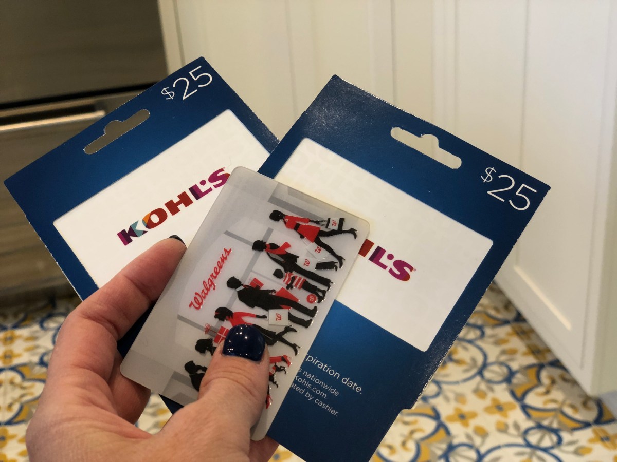 Kohl's & Walgreens Gift Cards