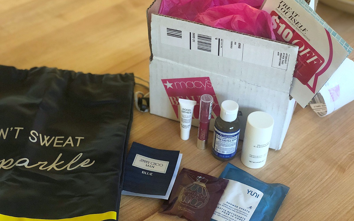 Keto snacks, activewear, and beauty samples deals! — macy's beauty box with beauty samples