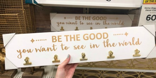 Over 65% Off Wall Decor Signs at Michaels By Combining Promo Codes with Sales