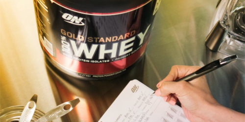 Optimum Nutrition Gold Standard Whey Protein 10 Pounds Only $61.98 Shipped (Regularly $116)