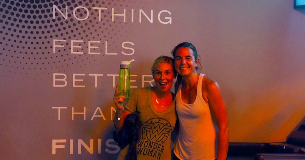 Bryn and Collin at Orange Theory 